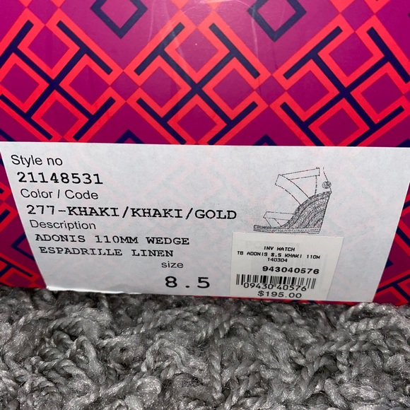 Tory Burch Wedge Espadrille Sandals - Picture 9 of 10